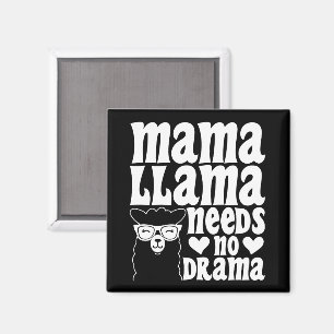 Íman Mamãe Llama Não Precisa De Um Dia de as mães Engra