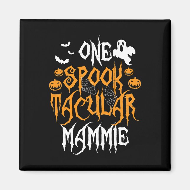 Íman Mamãe Matando o Halloway Familiar Spooktacular Mam (Frente)