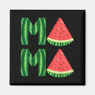 Íman Mamãe melancia feminina fofa vintage verão fruta