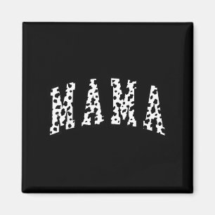 Íman Mamãe Padrão Dalmata Mamãe Engraçado Feliz Dia das