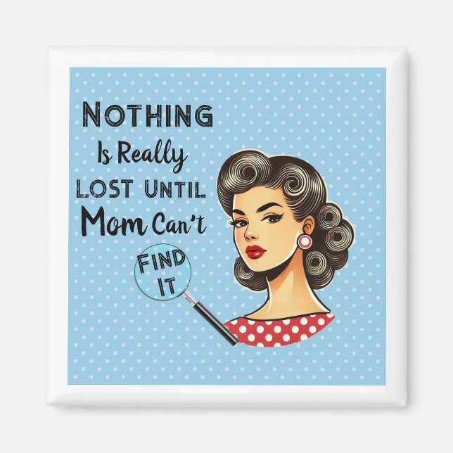 Íman Mamãe Pode Encontrá-Lo (Frente)