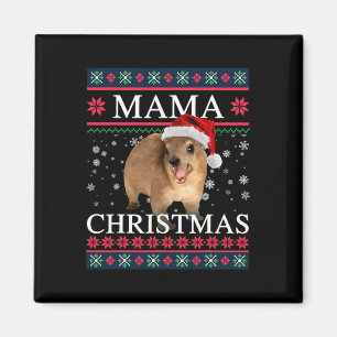Íman Mamãe Rock Hyrax Natal Estilo Feio