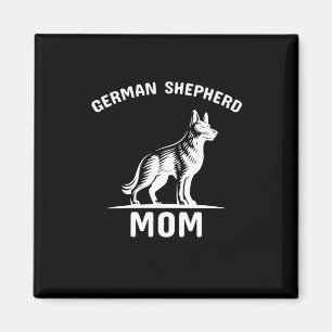 Íman Mamães de German shepherd de Arte da Apicultor