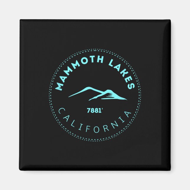Íman Mammoth Lagos California Mountain Town - Elevação (Frente)