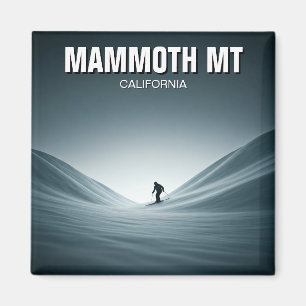 Íman Mammoth Mountain California Skiier Viagem