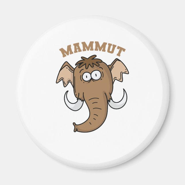 Íman Mammut mit kurzem Rüssel (Frente)