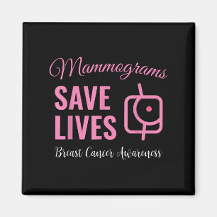 Íman Mamografias salvam vidas Sensibilização ao Cancer