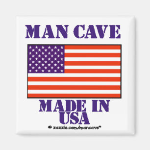 Íman Man Cave Made in USA