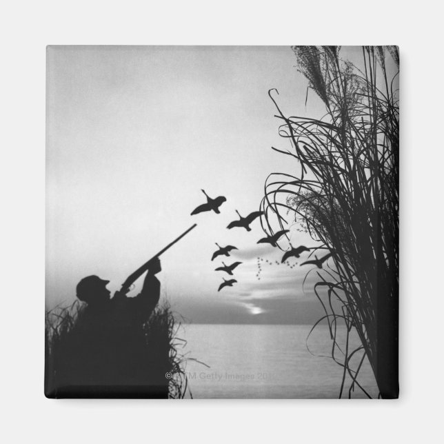 Íman Man Duck Hunting (Frente)