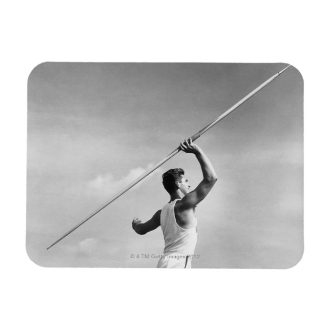 Íman Man Thwing Javelin (Horizontal)
