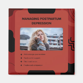 Íman Managing Postpartum Depression Awareness Design
