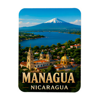 Íman Managua Nicarágua Viagem Cidade Lembrança Presente