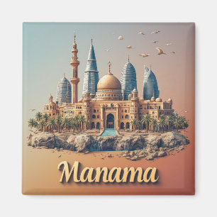 Íman Manama Bahrein Viagem Presente Para Exploradores �
