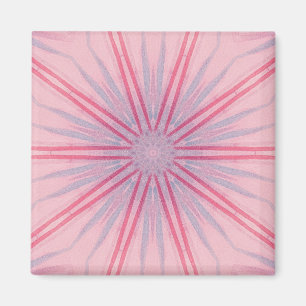Íman Manchas rosa e azuis Caleidoscópios