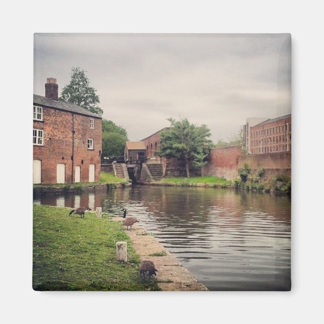Íman Manchester Ashton Canal Magnet (Frente)