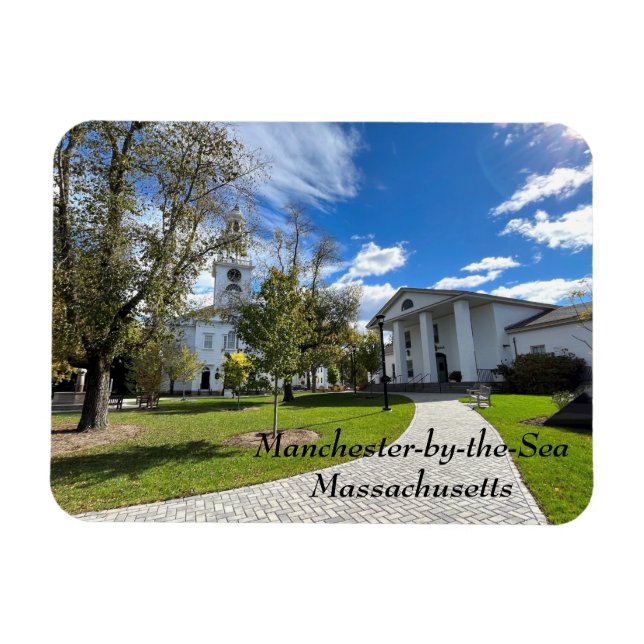 Íman Manchester-by-the-Sea Massachusetts Magnet (Horizontal)