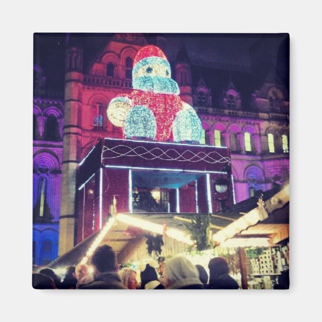 Íman Manchester Christmas Magnet (Frente)