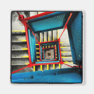 Íman Manchester - escadaria de Castlefield