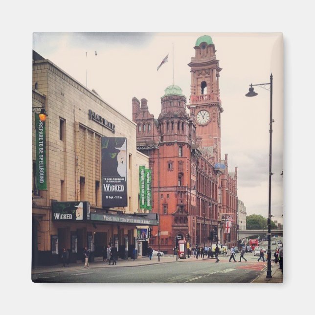 Íman Manchester Oxford Road Magnet (Frente)