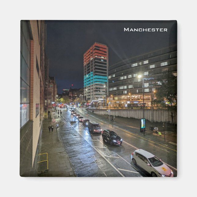 Íman Manchester Piccadilly (Frente)