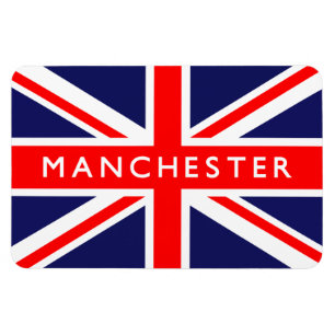 Íman Manchester UK Flag
