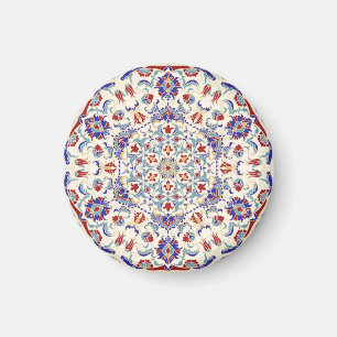 Íman Mandala Beauty: Mosaico Cultural Colorido