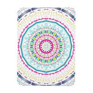 Íman mandala colorida