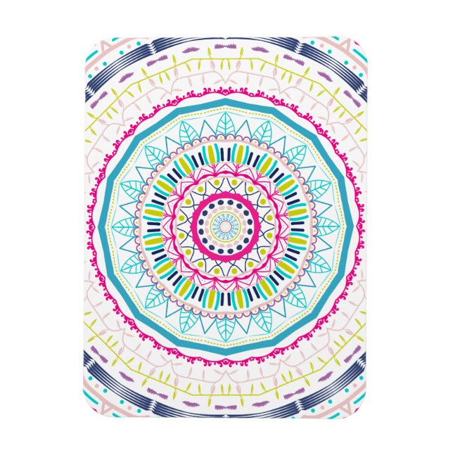 Íman mandala colorida (Vertical)