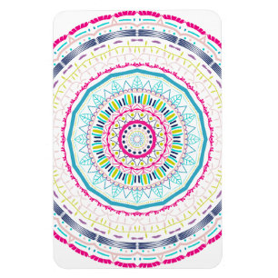Íman mandala colorida