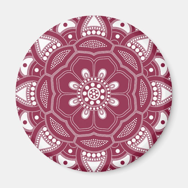 Íman Mandala Creative, tudo aponta para um 8 (Frente)