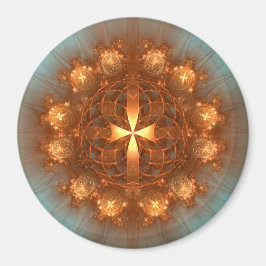 Íman Mandala da Cruz Brilhante