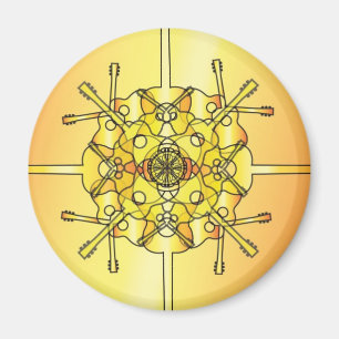 Íman Mandala da guitarra