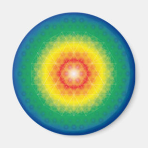 Íman Mandala de cristal