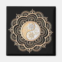 Mandala de Ouro & Prata