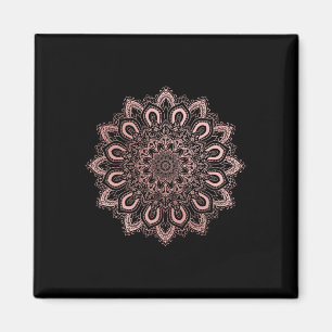 Íman Mandala de Yoga Ornado Flor de Lótus