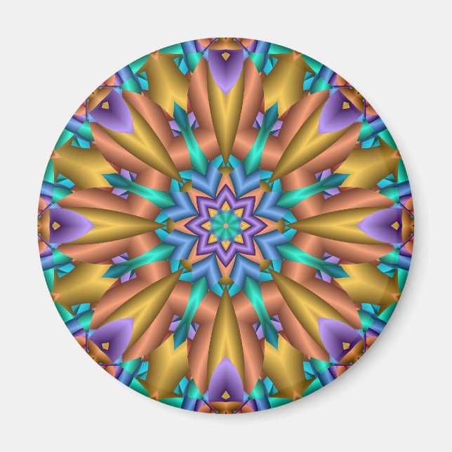 Íman Mandala Decortiva Magnet Sunshine (Frente)