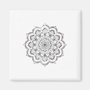 Íman Mandalá Espiritual Angustiado Paz Boho Yoga Espiri