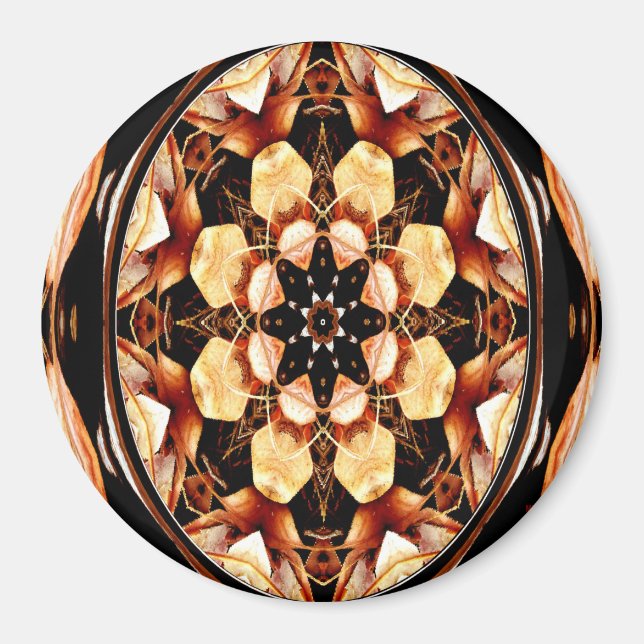 Íman Mandala Geométrica Sagrada... (Frente)