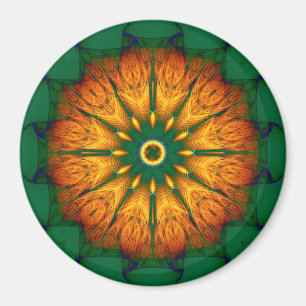 Íman Mandala laranja
