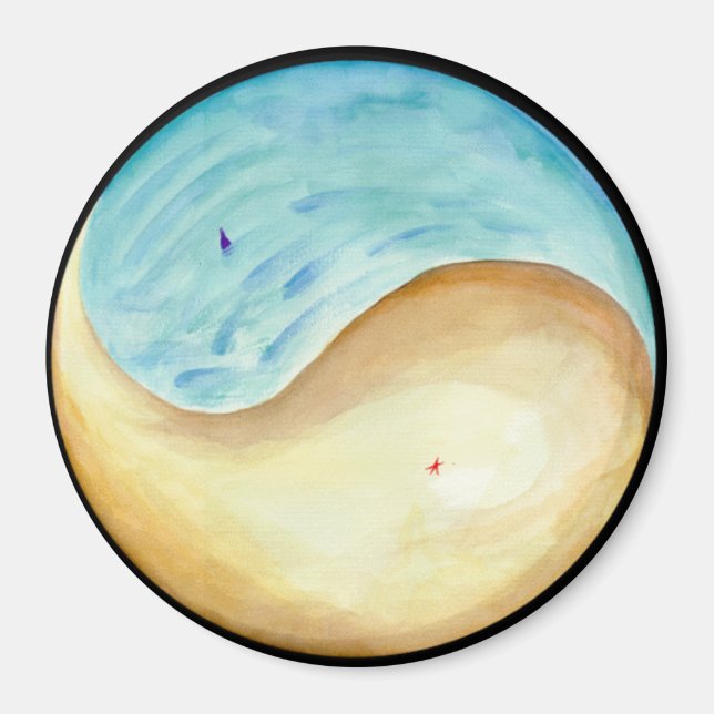 Íman Mandala Magnet "Lavado e Varrido" (Frente)