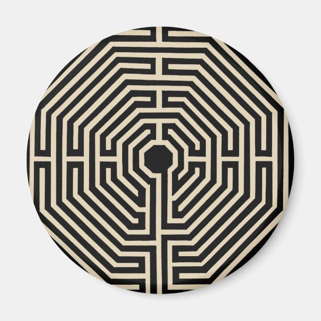 Íman mandala maze (Frente)