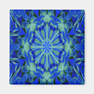 Íman Mandala no azul….