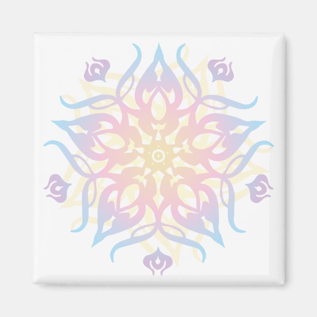 Íman Mandala Sprite Burst (Frente)