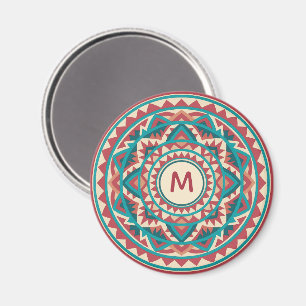 Íman Mandalas Modernos do Sudoeste