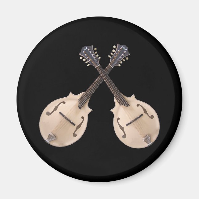 ÍMAN MANDOLINAS CRUZADAS- MAGNET (Frente)