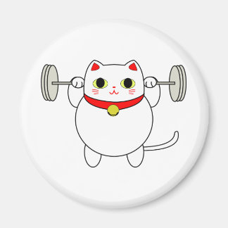Íman Maneki Neko Squatting Cat