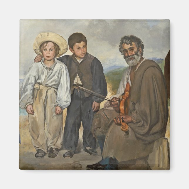 Íman Manet | O Velho Músico, 1862 (Frente)