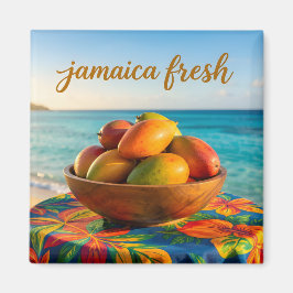 Íman Manga fresca da Jamaica pelo mar