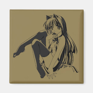 Íman Manga, Neko Catgirl Furry Kawaii Loli