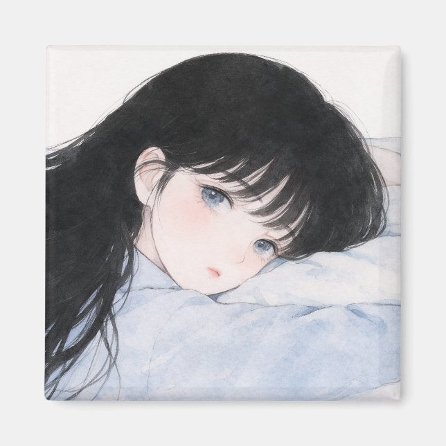 Íman Mangá shoujo de ímãs (Frente)